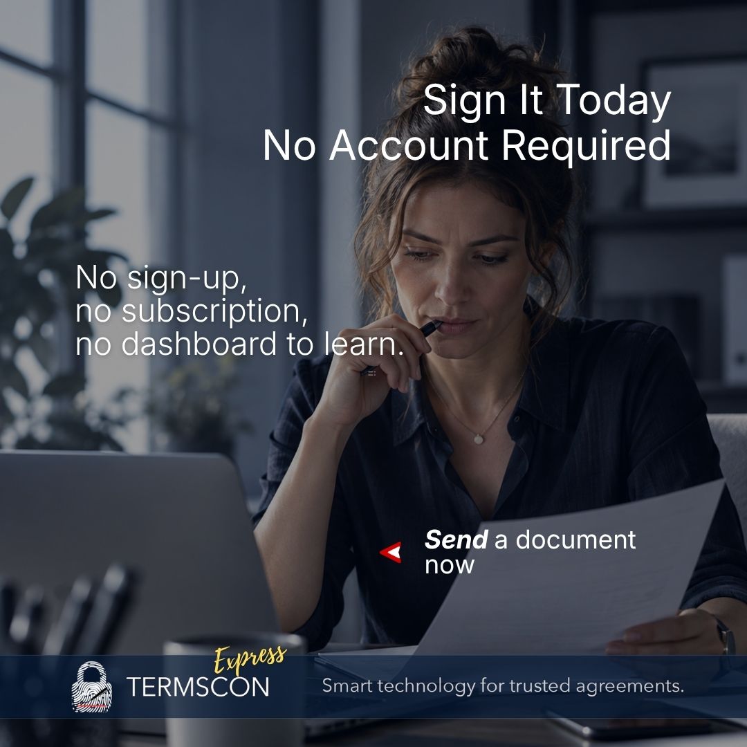 Sign It Today — No Account Required
